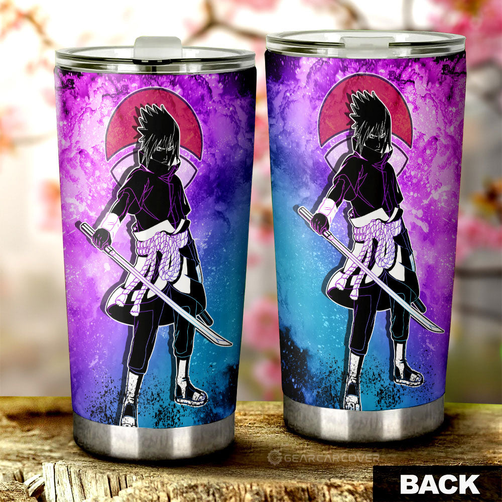 Uchiha Sasuke Tumbler Cup Custom Anime Car Accessories - Gearcarcover - 2