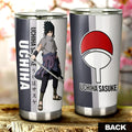 Uchiha Sasuke Tumbler Cup Custom Anime Car Accessories - Gearcarcover - 3