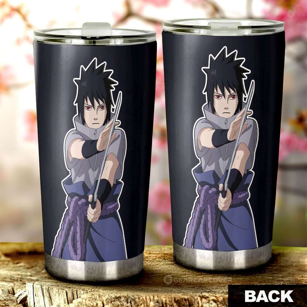 Uchiha Sasuke Tumbler Cup Custom Anime - Gearcarcover - 3