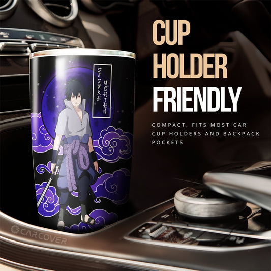 Uchiha Sasuke Tumbler Cup Custom Anime Shippuden Car Accessories - Gearcarcover - 2