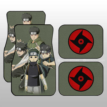 Uchiha Shisui Car Floor Mats Custom Anime Car Accessories - Gearcarcover - 1