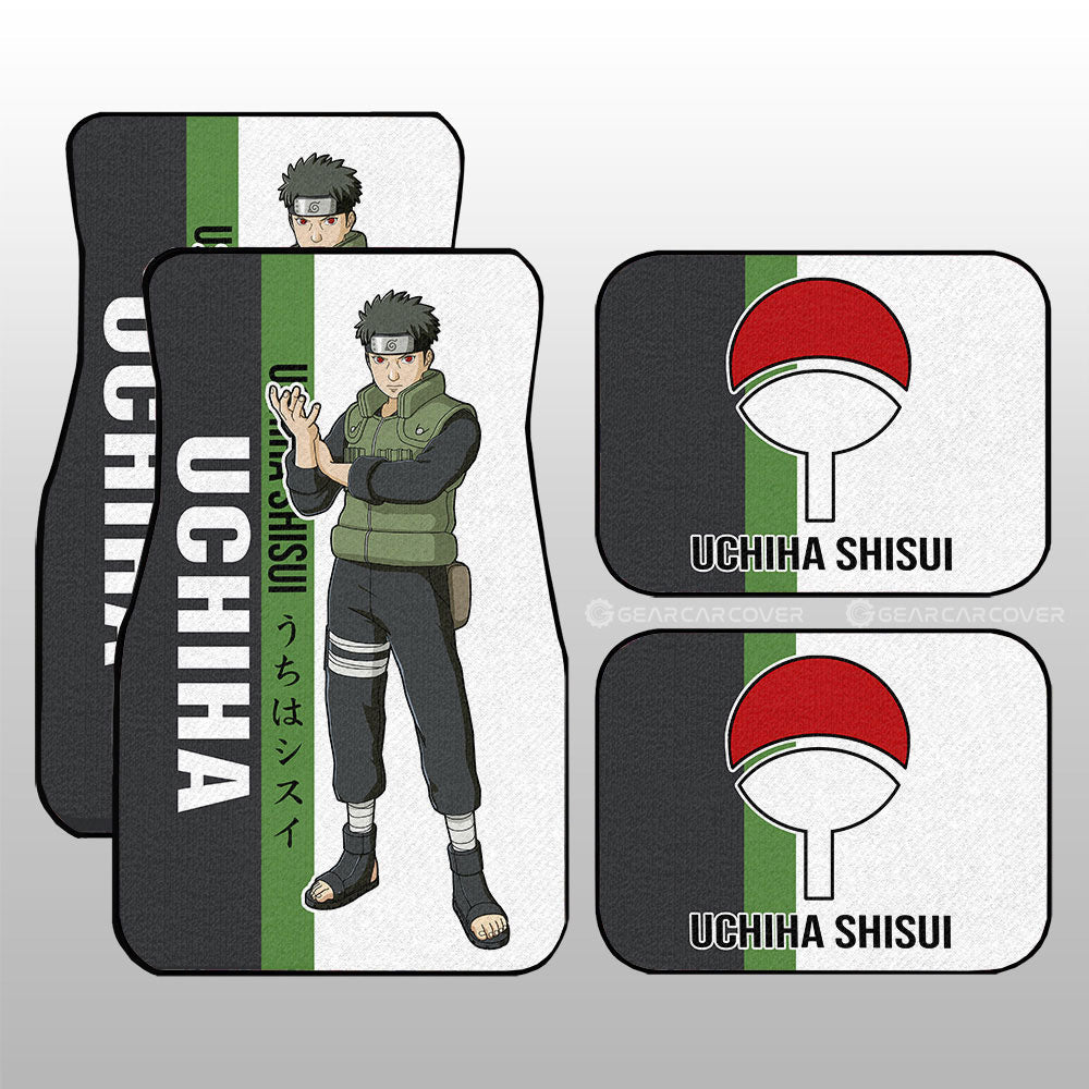 Uchiha Shisui Car Floor Mats Custom Car Accessories - Gearcarcover - 1