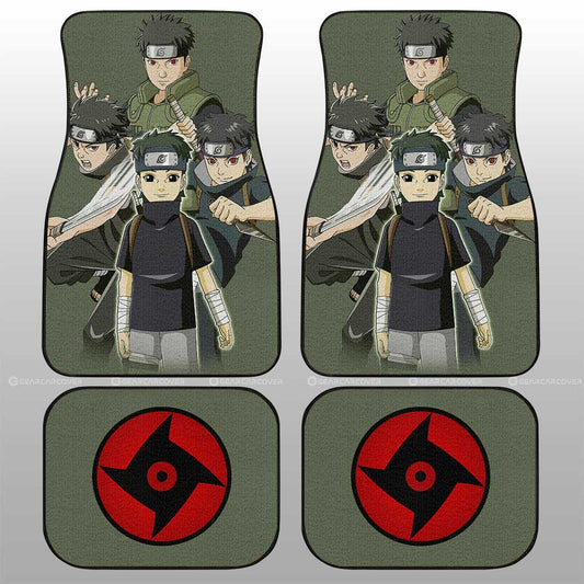 Uchiha Shisui Car Floor Mats Custom Car Accessories - Gearcarcover - 2