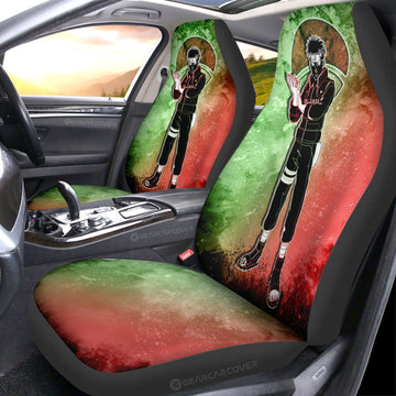 Uchiha Shisui Car Seat Covers Custom Anime Car Accessories - Gearcarcover - 1