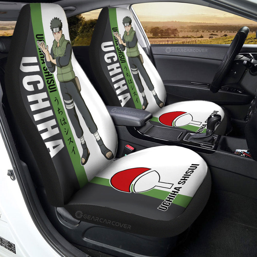 Uchiha Shisui Car Seat Covers Custom Anime Car Accessories - Gearcarcover - 1