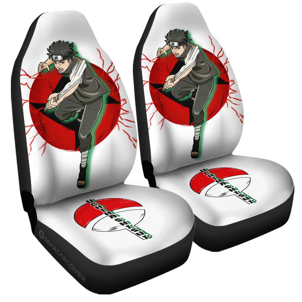 Uchiha Shisui Car Seat Covers Custom For Anime Fans - Gearcarcover - 3