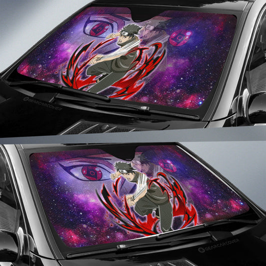 Uchiha Shisui Car Sunshade Custom Anime Galaxy Style Car Accessories For Fans - Gearcarcover - 2