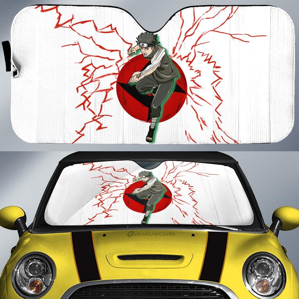 Uchiha Shisui Car Sunshade Custom For Anime Fans - Gearcarcover - 1