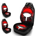 Uchiha Symbol Car Seat Covers Custom Anime Car Accessories - Gearcarcover - 4