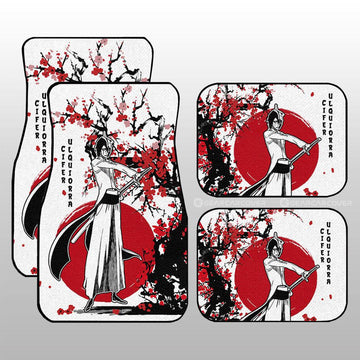 Ulquiorra Cifer Car Floor Mats Custom Japan Style Bleach Car Interior Accessories - Gearcarcover - 1