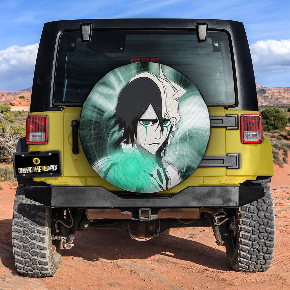 Ulquiorra Cifer Spare Tire Covers Custom Bleach Car Accessories - Gearcarcover - 3