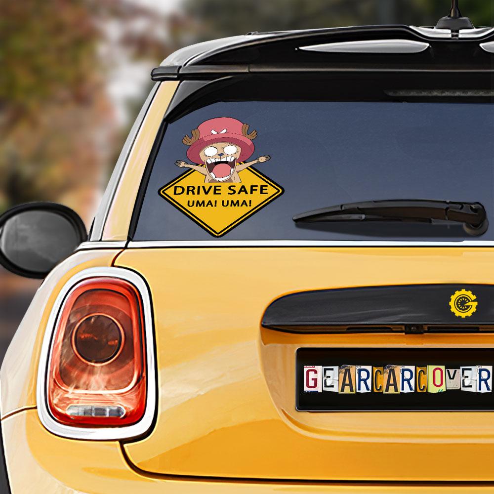 Uma Uma Chopper Warning Car Sticker Custom Car Accessories - Gearcarcover - 1