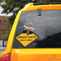 Uma Uma Inosuke Warning Car Sticker Custom Car Accessories - Gearcarcover - 3
