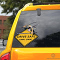 Uma Uma Zoro Warning Car Sticker Custom Car Accessories - Gearcarcover - 3