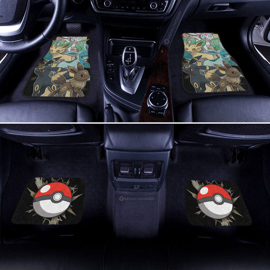Umbreon Car Floor Mats Custom Car Accessories For Fans - Gearcarcover - 2