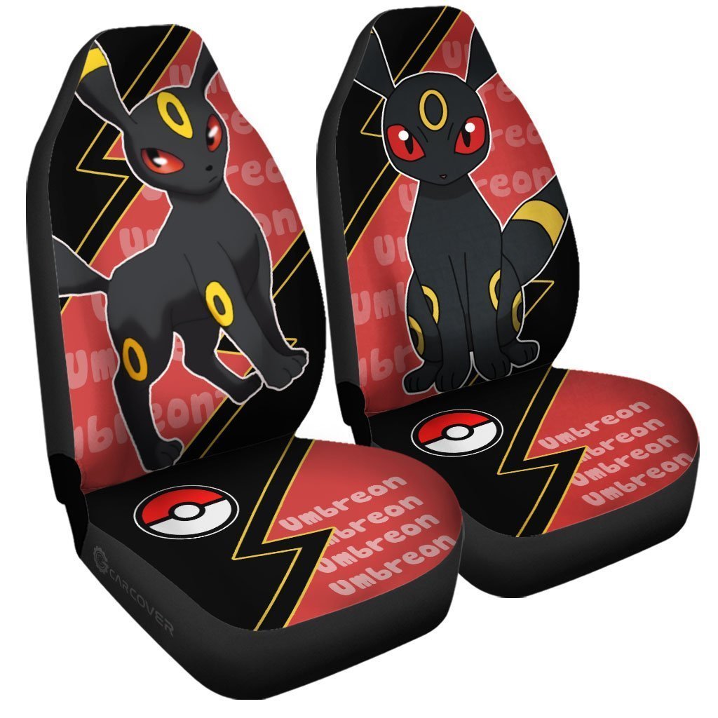 Umbreon Car Seat Covers Custom Anime Car Accessories - Gearcarcover - 3