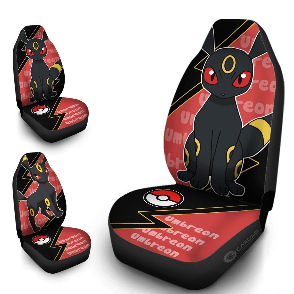 Umbreon Car Seat Covers Custom Anime Car Accessories - Gearcarcover - 4