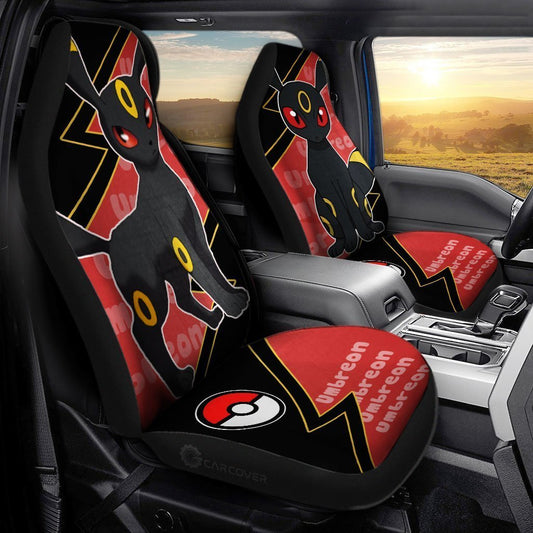 Umbreon Car Seat Covers Custom Anime Car Accessories - Gearcarcover - 1