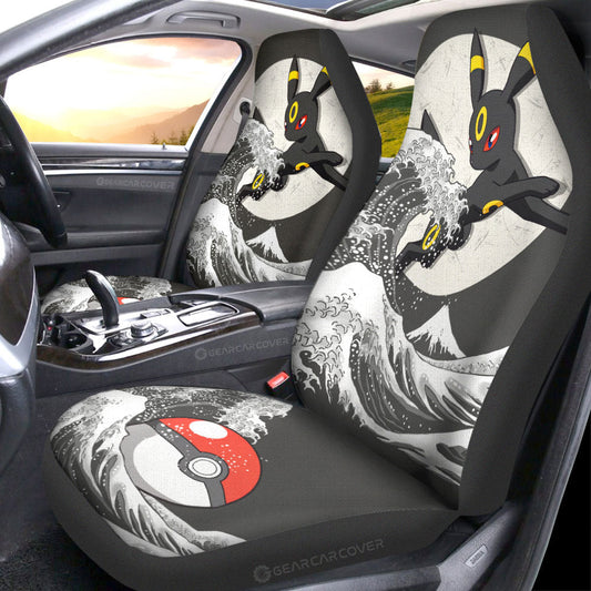 Umbreon Car Seat Covers Custom Pokemon Car Accessories - Gearcarcover - 1