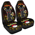 Umbreon Car Seat Covers Custom Tie Dye Style Anime Car Accessories - Gearcarcover - 3