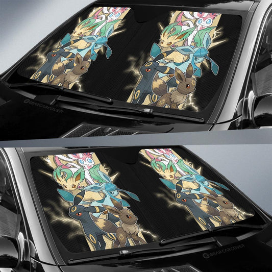 Umbreon Car Sunshade Custom Car Accessories For Fans - Gearcarcover - 2