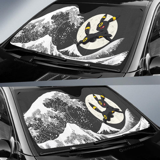 Umbreon Car Sunshade Custom Pokemon Car Accessories - Gearcarcover - 2