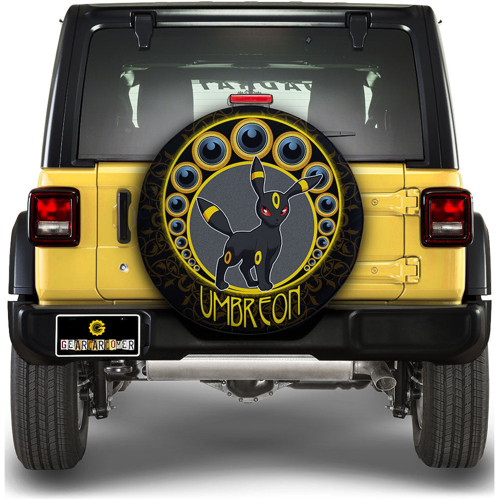 Umbreon Spare Tire Cover Custom Anime For Fans - Gearcarcover - 1