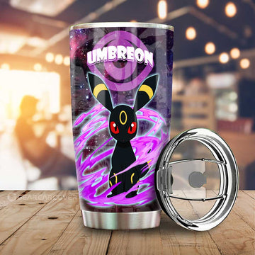 Umbreon Tumbler Cup Custom Anime Galaxy Manga Style - Gearcarcover - 1