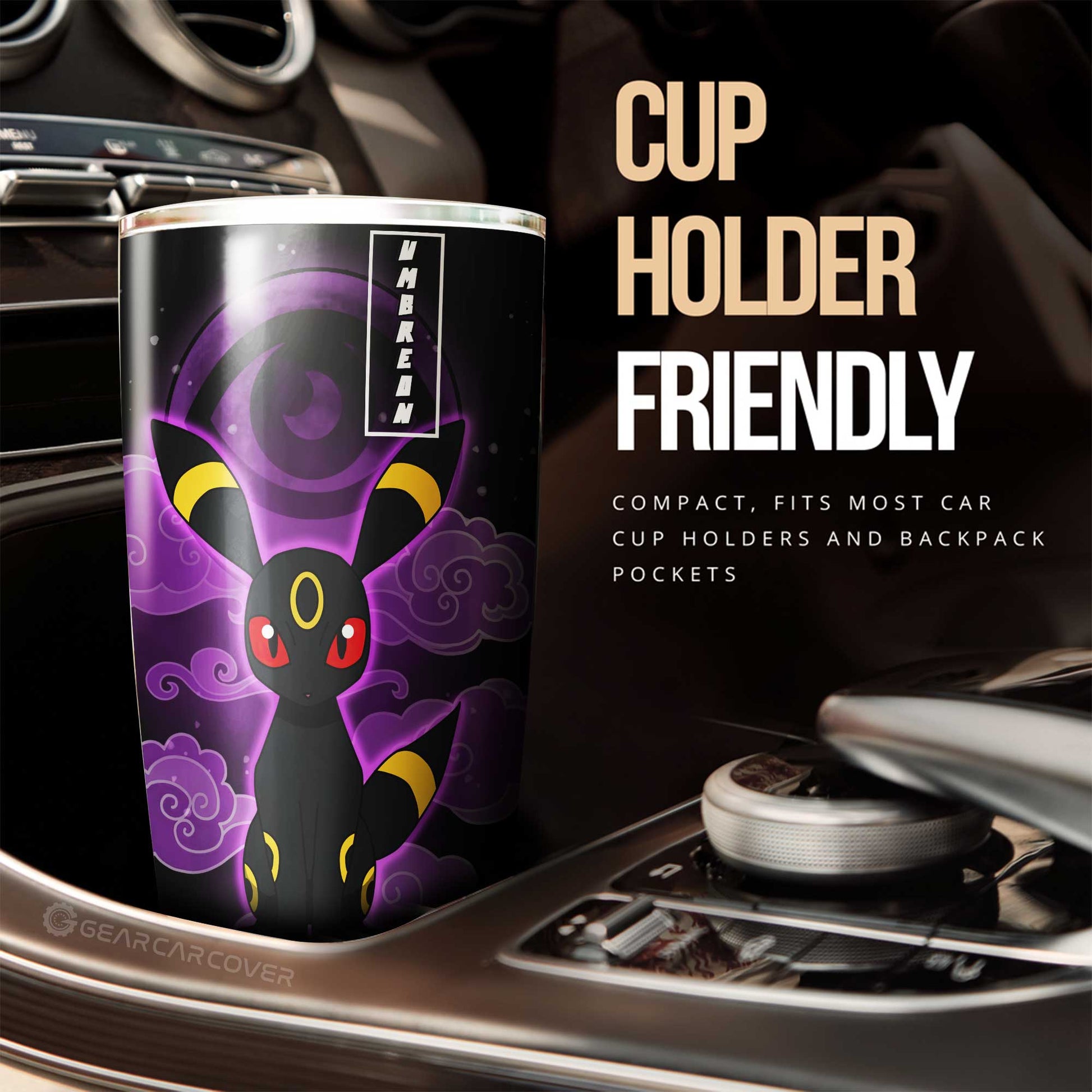 Umbreon Tumbler Cup Custom - Gearcarcover - 2