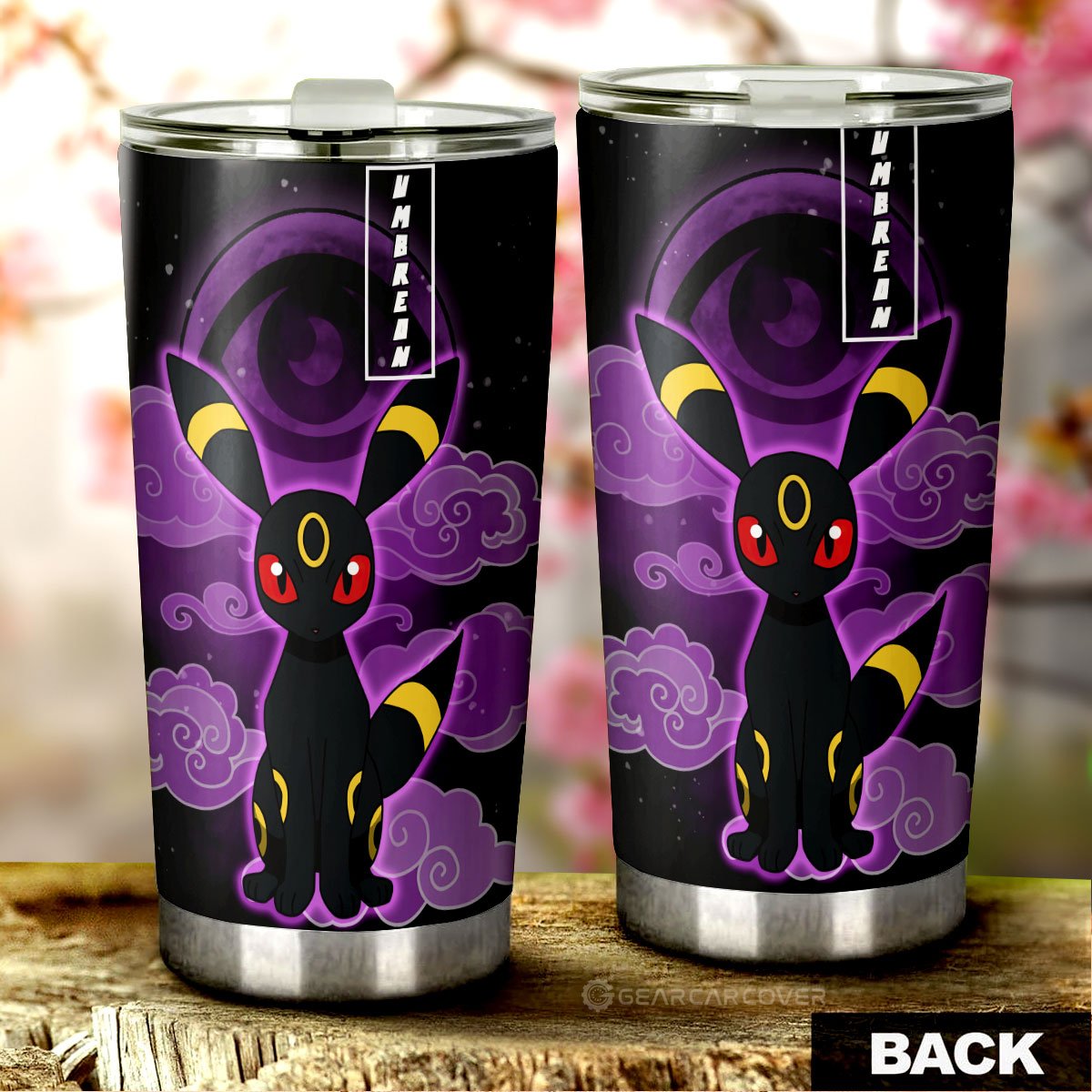 Umbreon Tumbler Cup Custom - Gearcarcover - 3