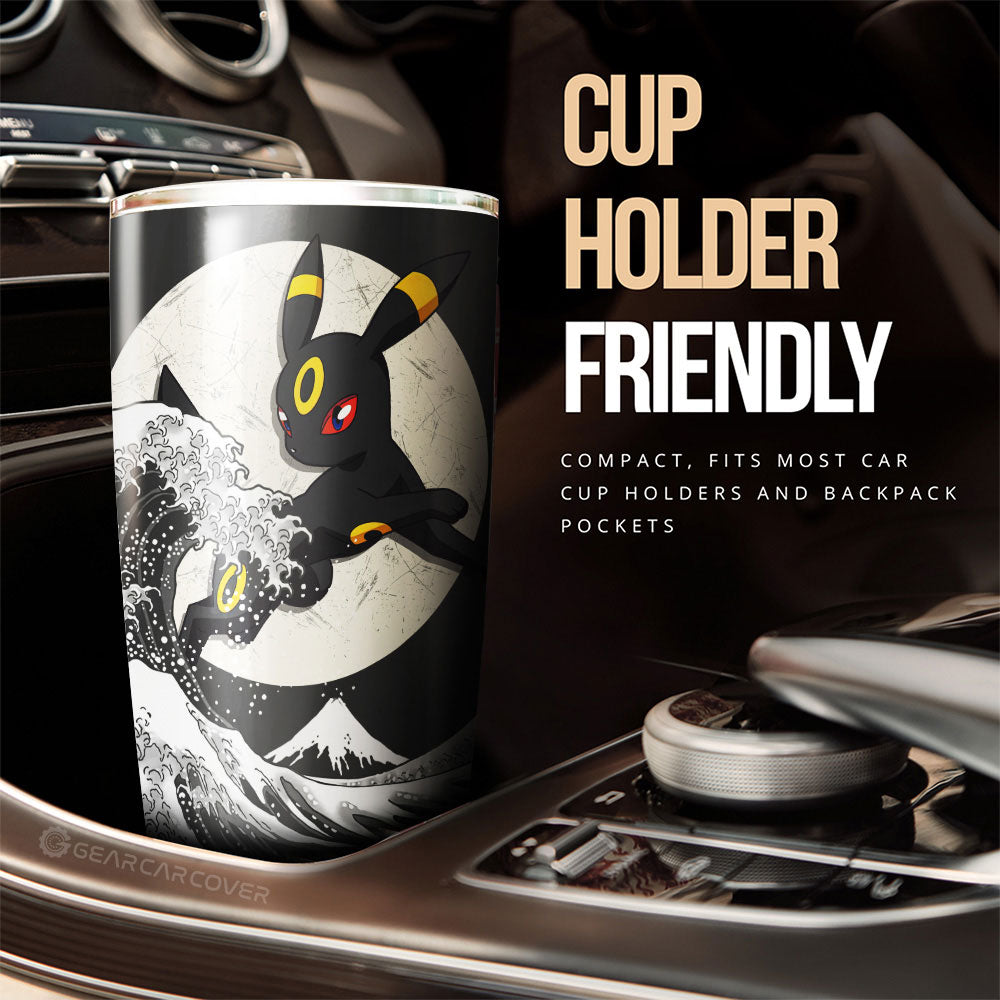 Umbreon Tumbler Cup Custom Pokemon Car Accessories - Gearcarcover - 3