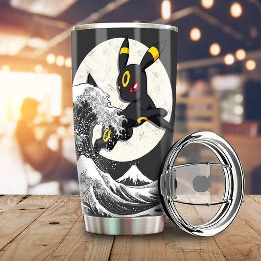 Umbreon Tumbler Cup Custom Pokemon Car Accessories - Gearcarcover - 1