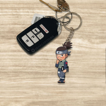 Umino Iruka Keychains Custom Anime Car Accessories - Gearcarcover - 1