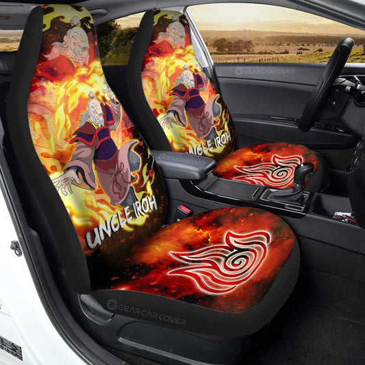 Uncle Iroh Car Seat Covers Custom Avatar The Last Airbender Anime - Gearcarcover - 1
