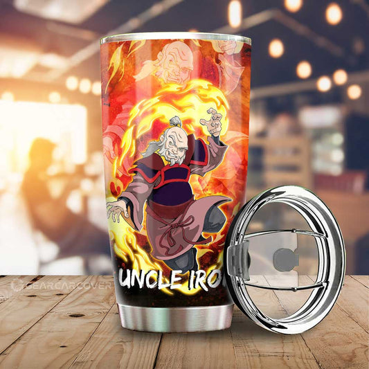 Uncle Iroh Tumbler Cup Custom Avatar The Last - Gearcarcover - 1