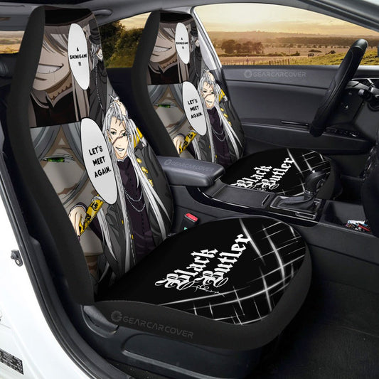Undertaker Car Seat Covers Custom Black Butler Car Accessories - Gearcarcover - 1