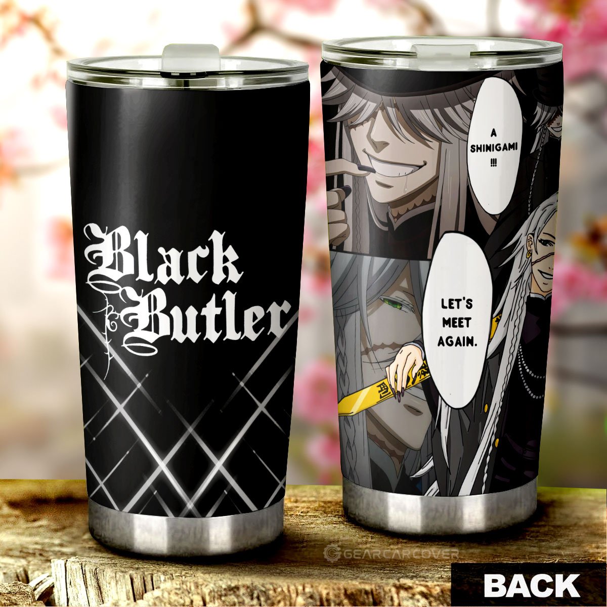 Undertaker Tumbler Cup Custom Black Butler Car Accessories - Gearcarcover - 1