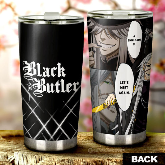 Undertaker Tumbler Cup Custom Black Butler Car Accessories - Gearcarcover - 1