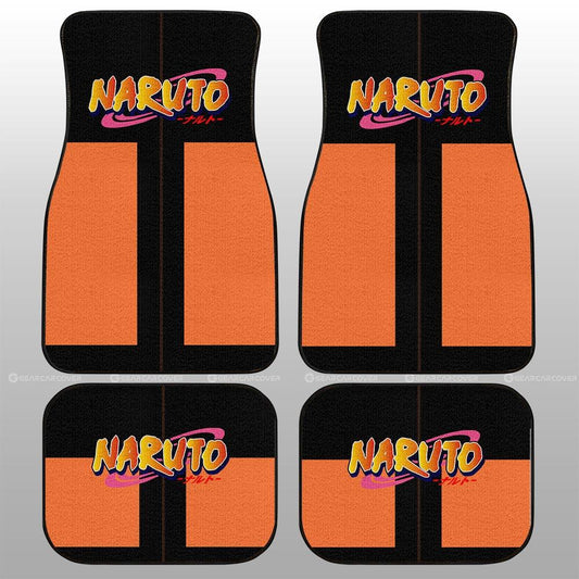 Uniform Car Floor Mats Custom Shippuden Anime Car Accessories - Gearcarcover - 2