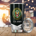 United States Army Tumbler Cup Custom Name Car Accessories - Gearcarcover - 2