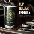 United States Army Tumbler Cup Custom Name Car Accessories - Gearcarcover - 3