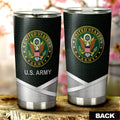 United States Army Tumbler Cup Custom Name Car Accessories - Gearcarcover - 4