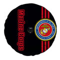 United States Marine Corps Spare Tire Cover With Camera Hole - Gearcarcover - 4