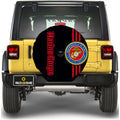 United States Marine Corps Spare Tire Cover With Camera Hole - Gearcarcover - 1