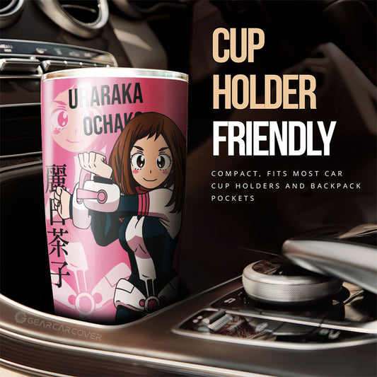 Uraraka Ochako Tumbler Cup Custom Car Accessories For Fans - Gearcarcover - 2