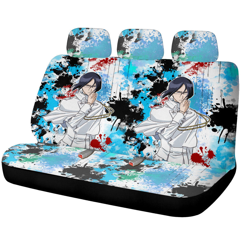 Uryu Ishida Car Back Seat Covers Custom Car Accessories - Gearcarcover - 1