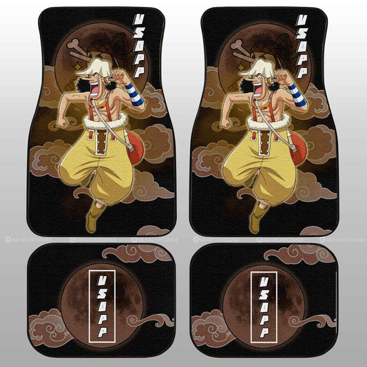 Usopp Car Floor Mats Custom Car Accessories For Fans - Gearcarcover - 2