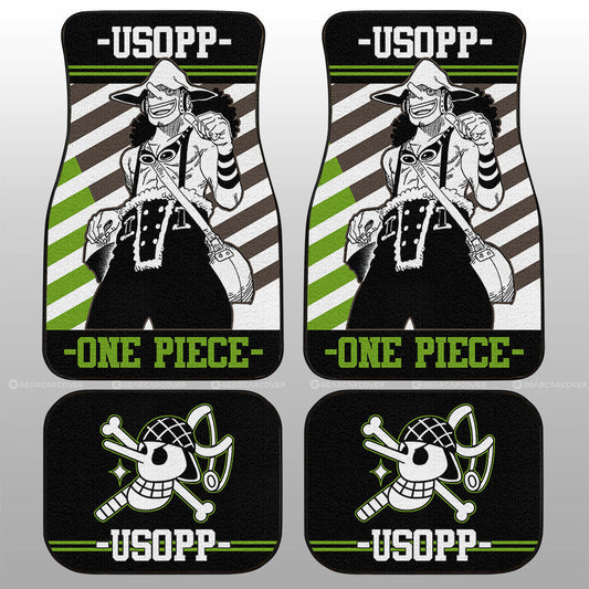 Usopp Car Floor Mats Custom Car Accessories - Gearcarcover - 1