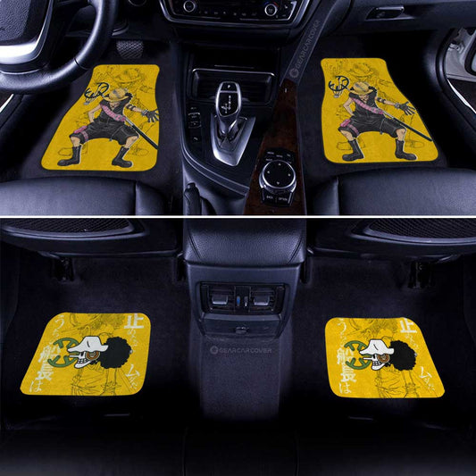 Usopp Car Floor Mats Custom Car Accessories - Gearcarcover - 2