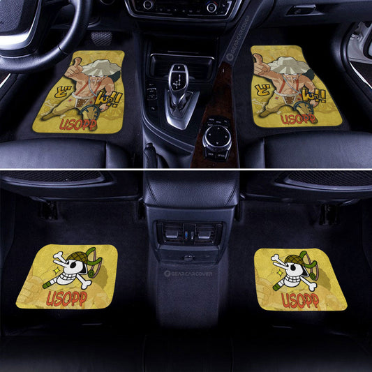 Usopp Car Floor Mats Custom Car Accessories - Gearcarcover - 2